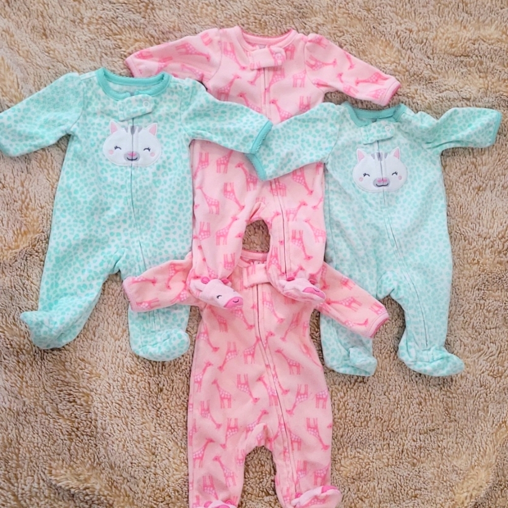 Simply Joy Carter's onsie preemie( 4 piece bundle)